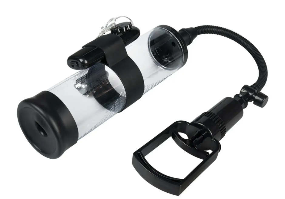Вакуумна помпа з вібростимуляцією CANWIN Passion Pump Men Powerup — P728Z Sex Aura Київ - фото 3