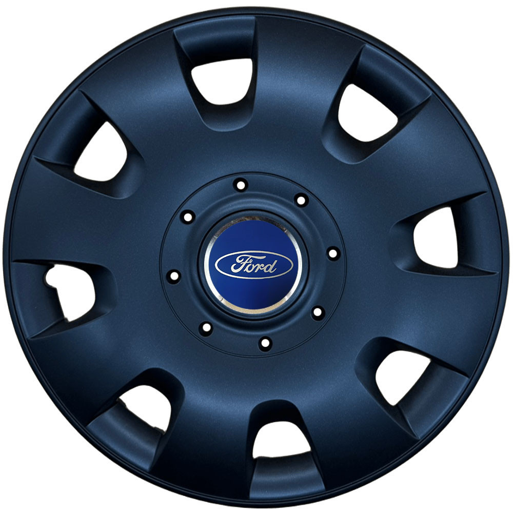 Автомобильные модельные колпаки R15 SJS Ford 304 4шт, черные Винница - изображение 1