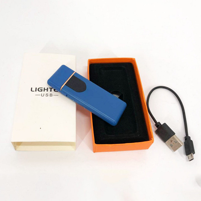 Запальничка в подарунковому футлярі USB ZGP ABS, Вічна запальничка usb з акумулятором YM-54 Львів - фото 9