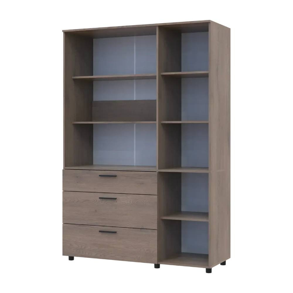 Шкаф для одежды Doros Торн Кремона Канноло 3 ДСП/3Ш (полки) 135х51.6х200 (DRS-012068) Львов - изображение 6