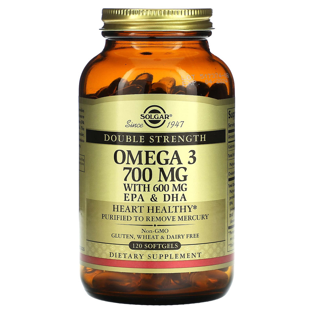 Омега-3 подвійної сили (Omega-3 Double Strength) 700 мг 120 капсул Київ - фото 1