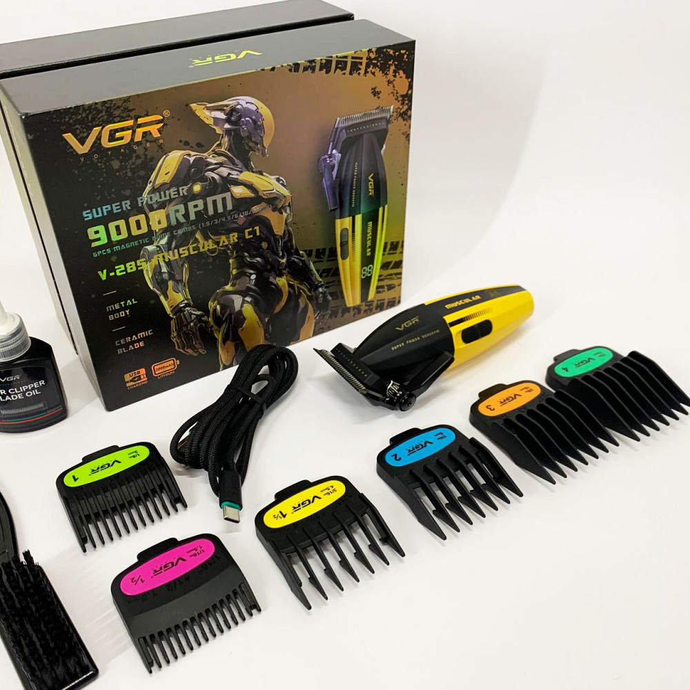 Машинка для стрижки чоловіча, Хороші машинки для стрижки волосся для дому Машинка хороша TM-98 Івано-Франківськ - фото 8