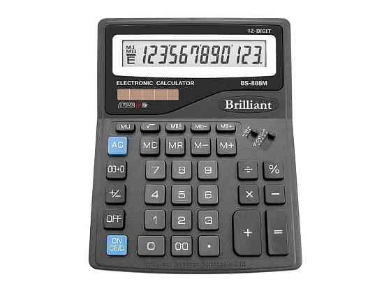 Калькулятор BS-888М 12р., 2-живл. ТМ BRILLIANT   Solmir Киев