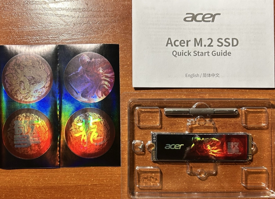 Acer N7000 SSD M2 1TB NVMe Ссд для Пк, ноутов, Ps. Харьков - изображение 1