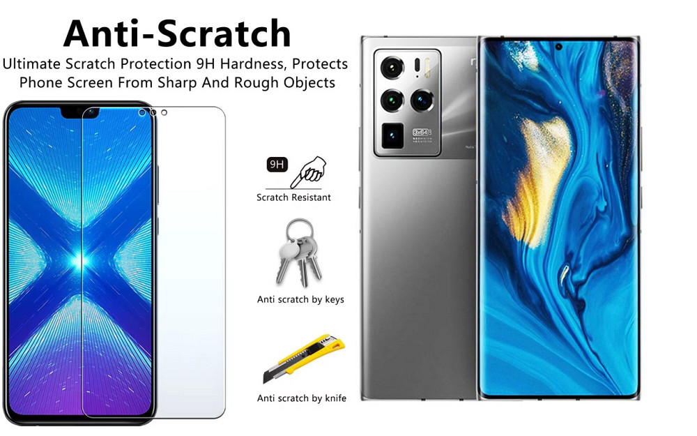 Защитное стекло NeoGlass для nubia Z30 Pro – ультрапрозрачное и устойчивое Киев - изображение 1