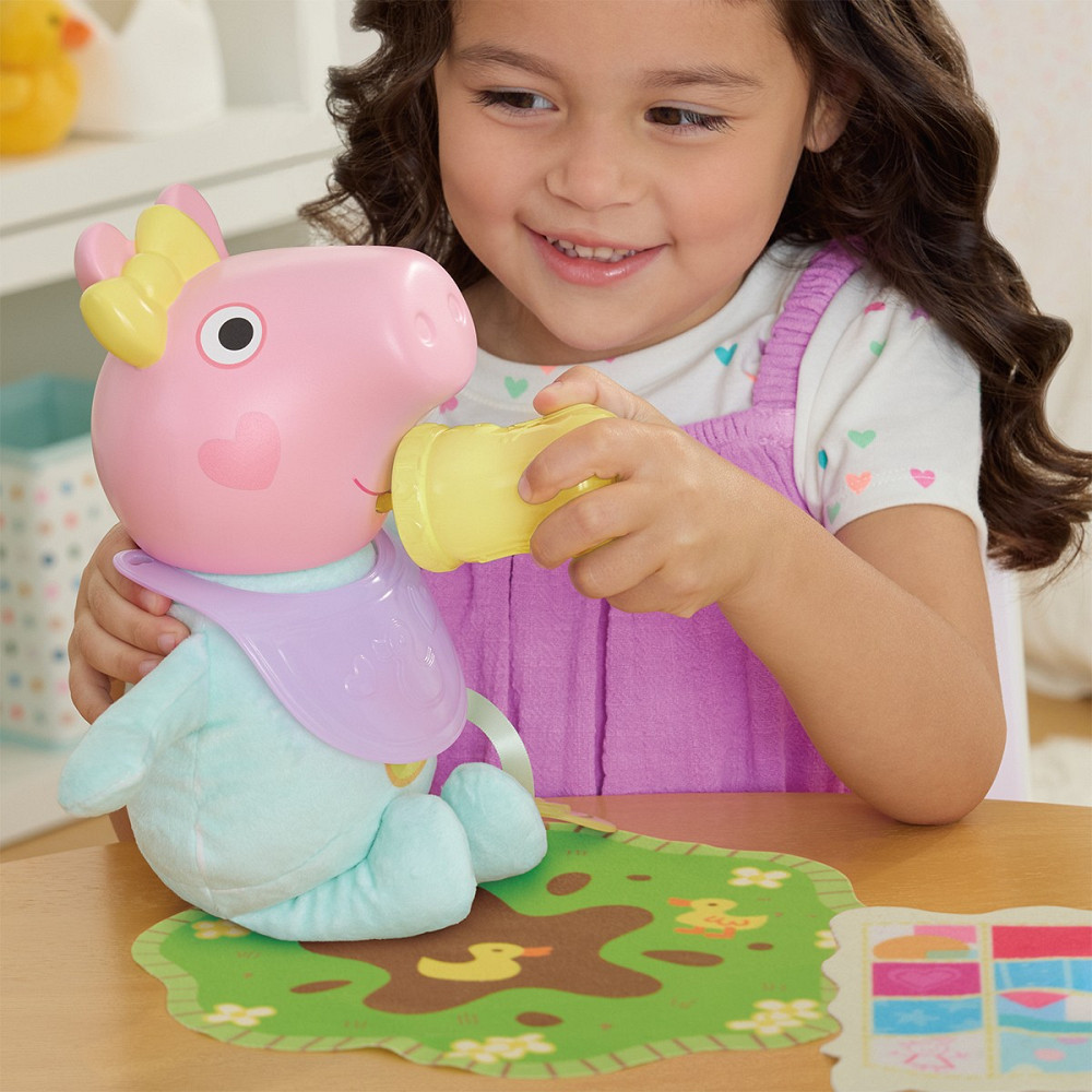 Інтерактивна іграшка Peppa – Крихітка Еві: хрюшки-обіймашки Дніпро - фото 6