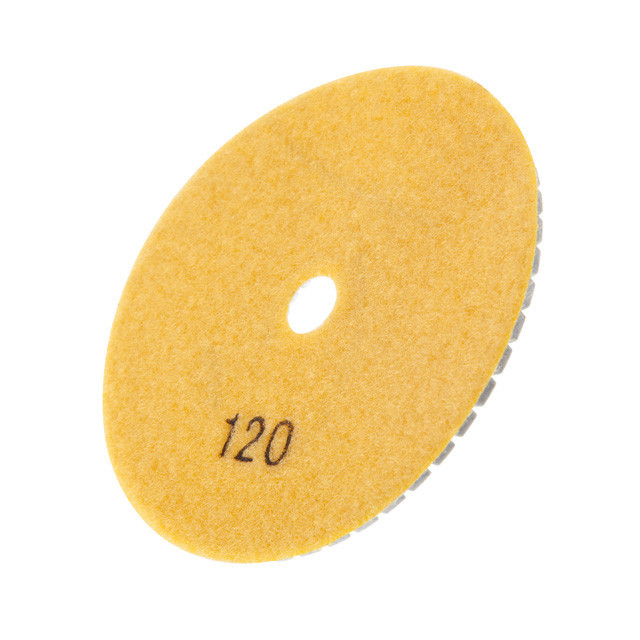 Коло алмазне шліфувальне гнучкий на липучці 125 мм P120. INTERTOOL BT-0928 Київ - фото 3