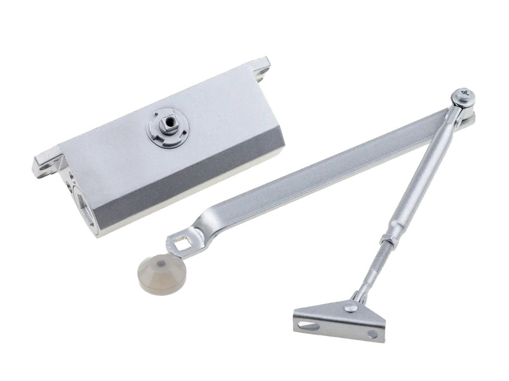 Доводчик дверей 25-45 кг SEVEN DC-7741 silver Київ - фото 7