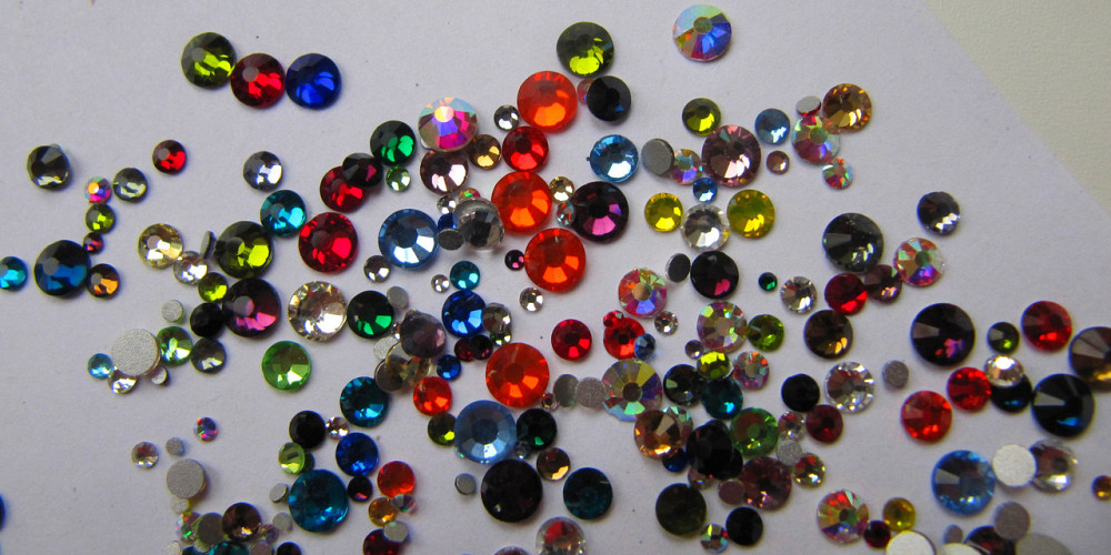 Стразы Swarovski микс (разные цвета и разные размеры ) SS3-10 (1400 шт) Киев - изображение 3