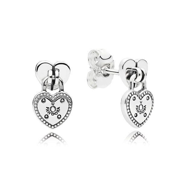 Срібні сережки   "Замки серця" 296575 MasterSem Київ - фото 1