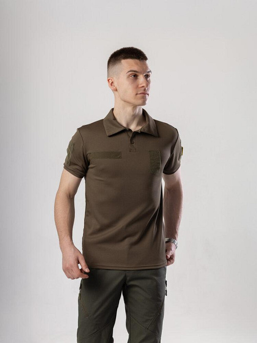 Футболка хакі кулмакс чоловіча Pobedov Recon Київ - фото 7