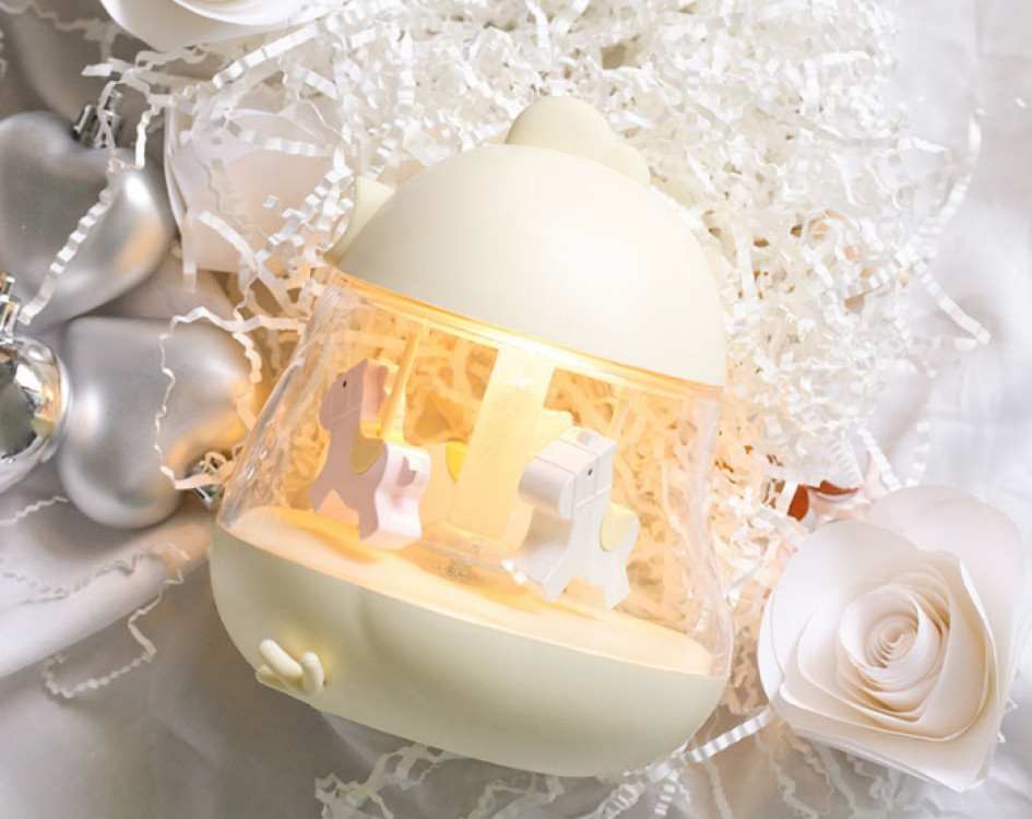 Музыкальный Ночник акаккумуляторный Цыпленок Карусель (Желтый) Винница - изображение 2