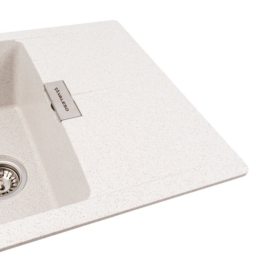 VALESO Гранітна мийка для кухні VALESO ZIRKONE 6250 матова Топаз Киев - изображение 3