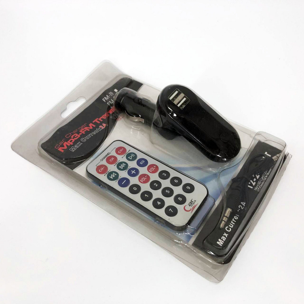 FM модулятор трансмітер CM i9 для авто ФМ модулятор з USB зарядкою і пультом Київ - фото 10