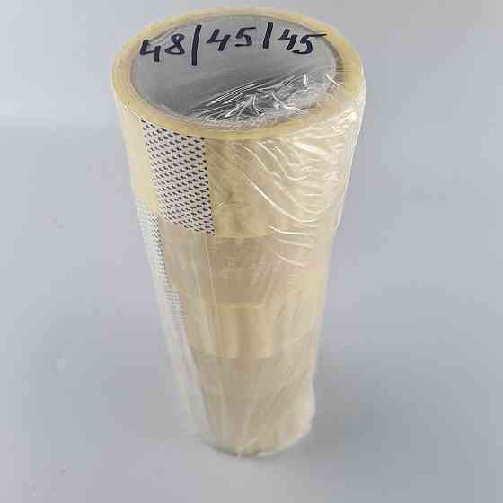 Скотч упаковочный прозрачный 45мк 48мм 45метров 