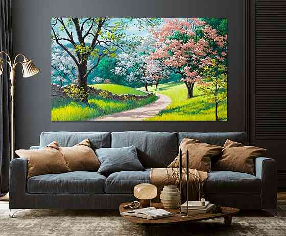 Картина холст в гостиную / спальню Природа  MLP_83 90х180см Киев