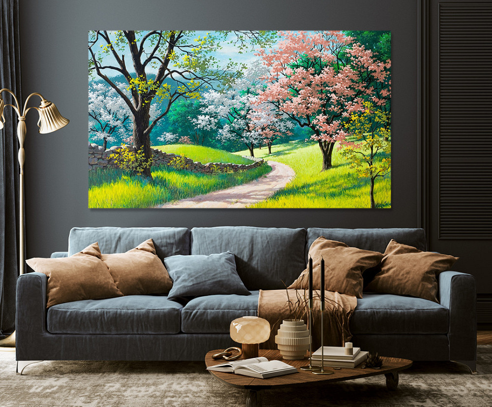 Картина холст в гостиную / спальню Природа  MLP_83 90х180см Киев - изображение 3