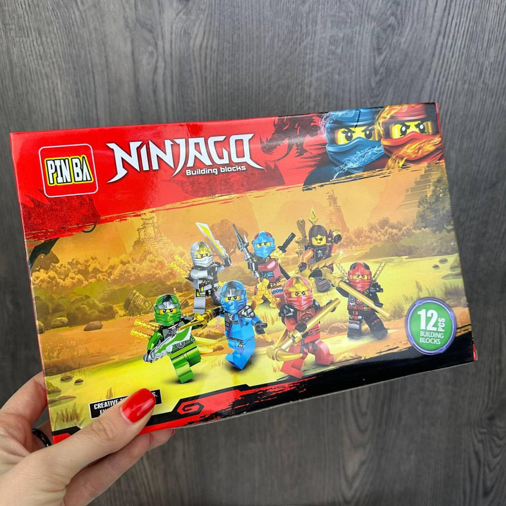 Набір фігурок лего Ніндзяго 12 шт герої, фігурки персонажі Ninjago Heroes ( 25358 ) Харків - фото 6