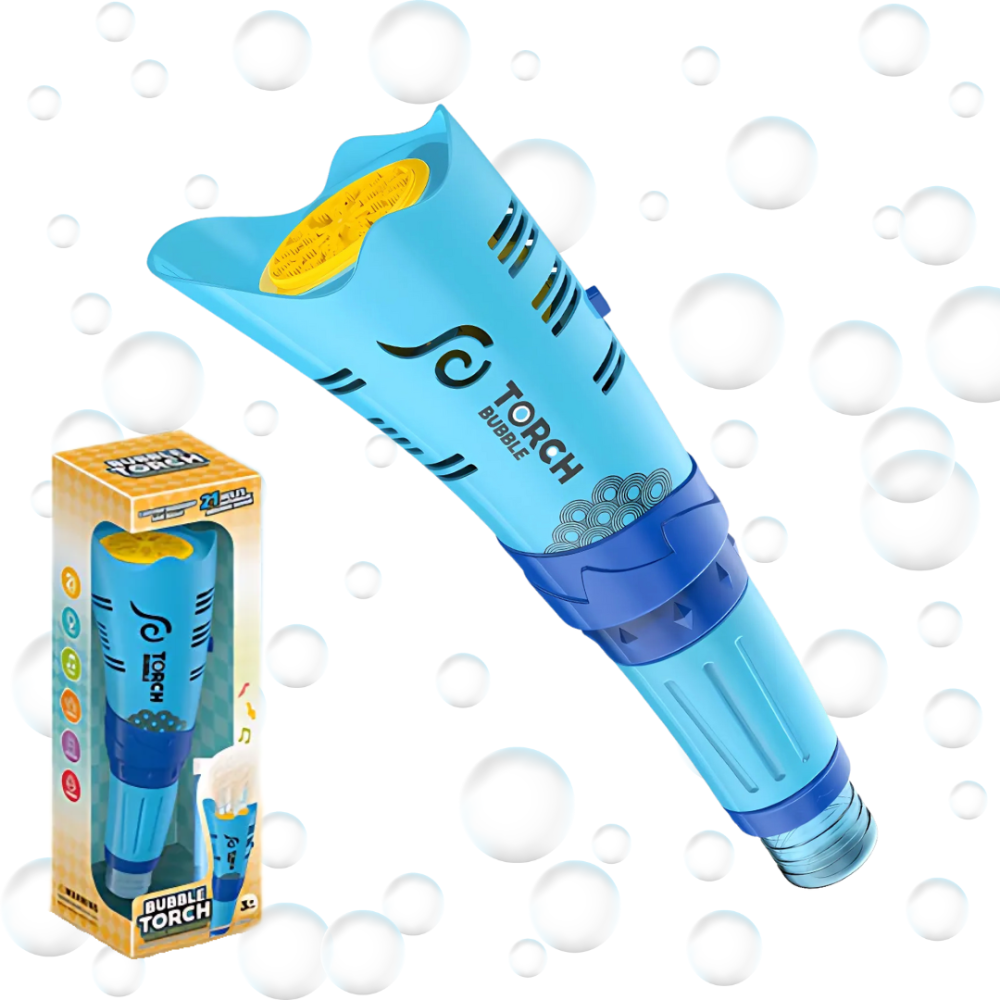 Генератор мильних бульбашок, акумуляторний пістолет для мильних бульбашок для дітей з підсвічуванням синій Кам'янець-Подільський - фото 4