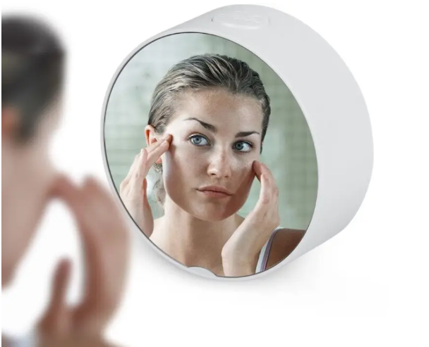 Дзеркальний електронний годинник 6505 з будильником, термометром, живленням від мережі 220В або батарейки (5427) Одеса - фото 4