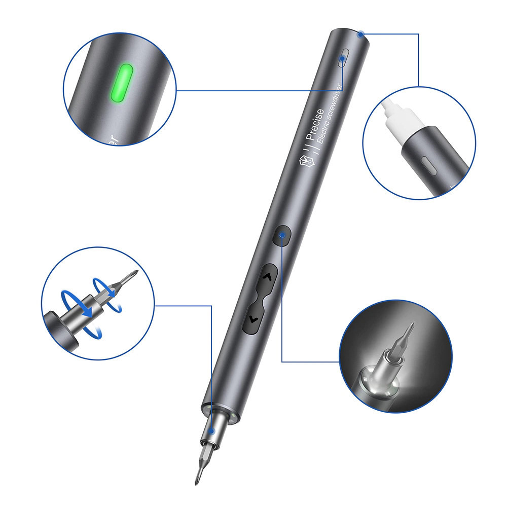 Електровикрутка міні набір 28 в 1 AC Prof 3760 Київ - фото 2