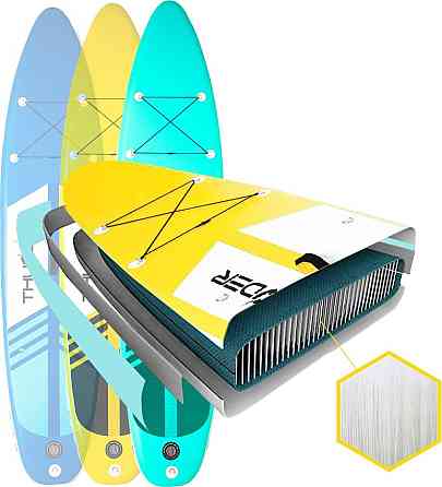 Надувна SUP дошка (Сапборд) THUNDER COAST YELLOW 320 Київ