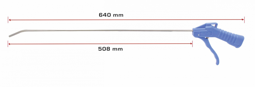 Пістолет продувний SATRA 508 мм SATRA S-BG20N Чернігів - фото 3