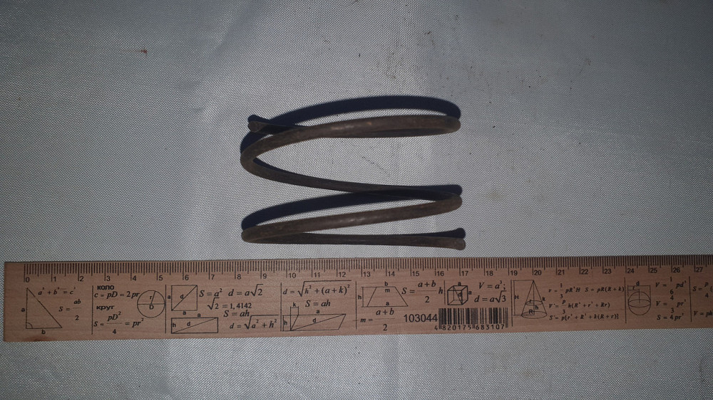 Пружина стиснення 75х45х4 мм. СССР. Харків - фото 2