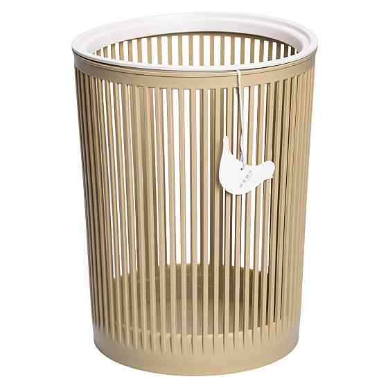 Кошик для сміття пластиковий в офіс для паперу 8 (л) кошик під сміття відро для сміття Коричневий HP-45-8OL Київ