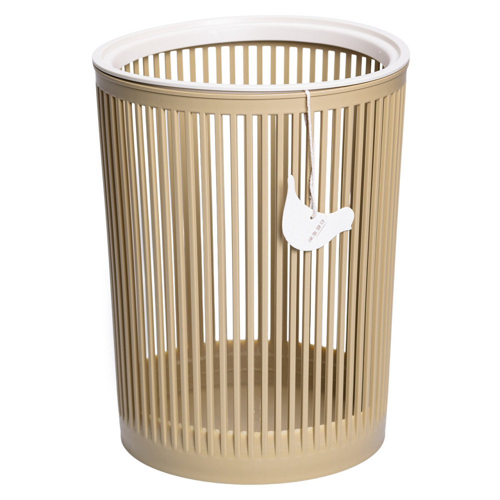 Кошик для сміття пластиковий в офіс для паперу 8 (л) кошик під сміття відро для сміття Коричневий HP-45-8OL Київ - фото 3