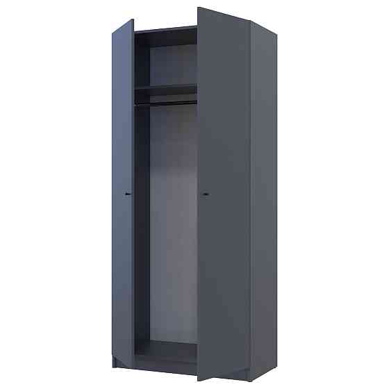 Шафа розпашна для одягу Doros Промо 90х48х204 см Графіт (DRS-011199) Львів
