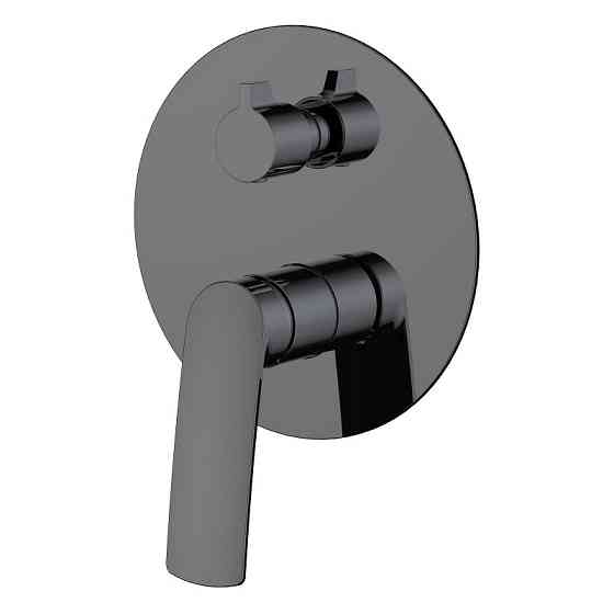 Змішувач прихованого монтажу VOLLE CANTE pistola gris на 2 споживачі графіт Київ