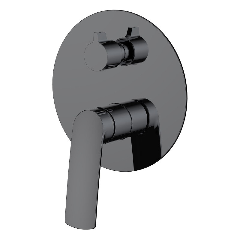 Змішувач прихованого монтажу VOLLE CANTE pistola gris на 2 споживачі графіт Київ - фото 1