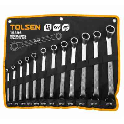 Ключ Tolsen накидних в чохлі 12 шт (15896) Вінниця