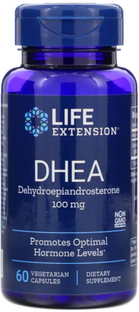 ДГЕА Дегідроепіандростерон Life Extension DHEA 100 мг 60 капсул Київ