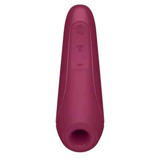 Бесконтактный стимулятор клитора Satisfyer Curvy 1+ бордовый Sex Aura Киев