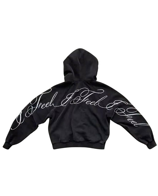 Жіноча тепла оверсайз худі з капюшоном тринитка на флісі Одеса - фото 2