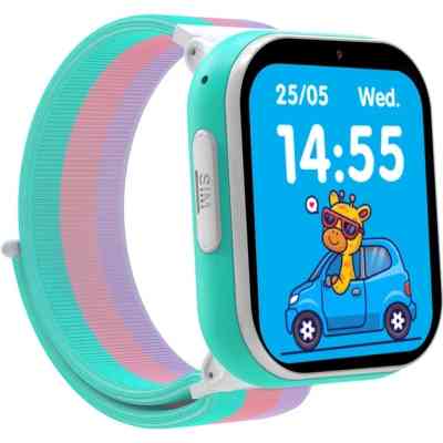 Смарт-часы Gelius Pro GP-PK008 (Rainbow) White Kids smart watch with GPS/4G (Pro GP-PK008 (Rainbow) White) Винница