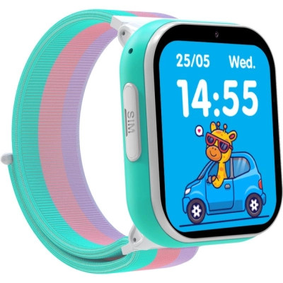 Смарт-годинник Gelius Pro GP-PK008 (Rainbow) White Kids smart watch with GPS/4G (Pro GP-PK008 (Rainbow) White) Вінниця - фото 4
