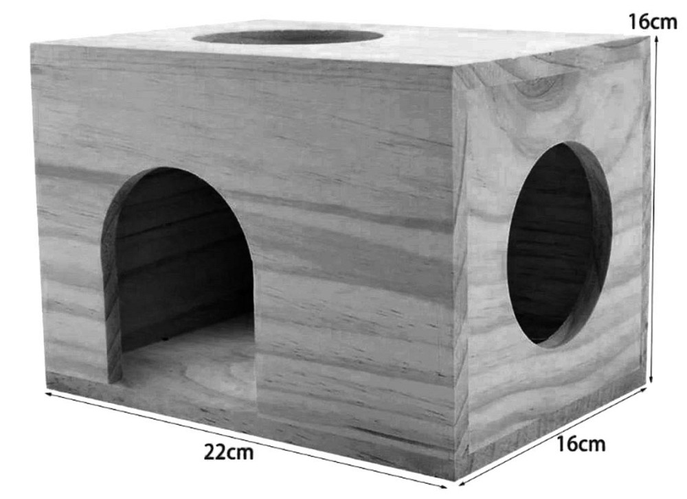 Домик для шиншиллы 