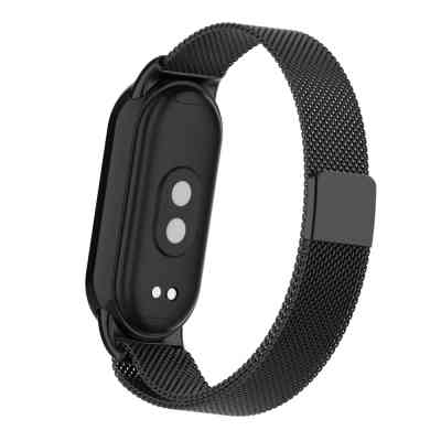 Ремешок для фитнес браслета Armorstandart Milanese Magnetic для Xiaomi Smart Band 10/9/8 Black (ARM86890) Винница