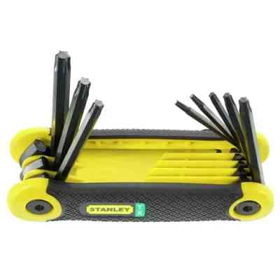 Ключ Stanley TORX, складаний, 8 шт: 9-10-15-20-2 (2-69-266) Вінниця