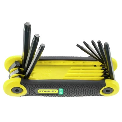 Ключ Stanley TORX, складной, 8 шт: 9-10-15-20-2 (2-69-266) Винница - изображение 1