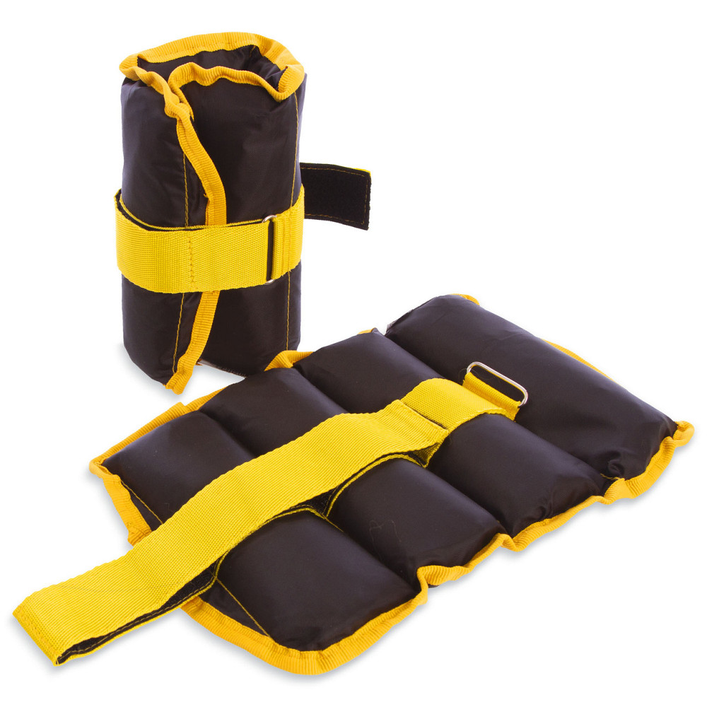 Утяжелители-манжеты для рук и ног 2x1.5 кг Вишнёвое - изображение 1