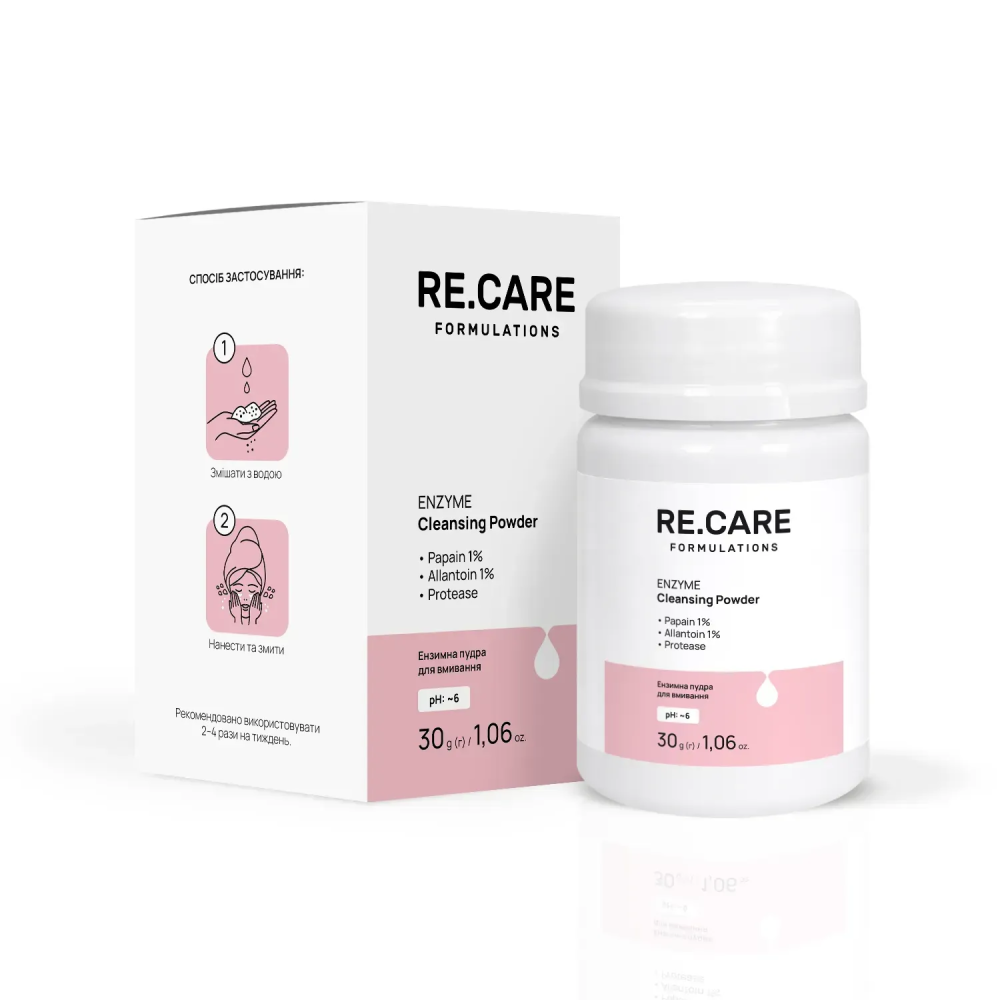Энзимная пудра для умывания Enzyme Cleansing Powder RE.CARE 30 г Киев - изображение 5