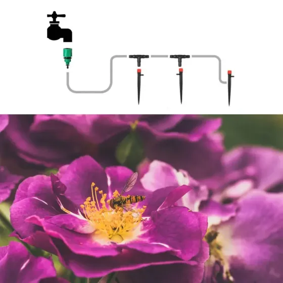 Комплект краплинного поливу Bass Polska 8111 10 м Київ