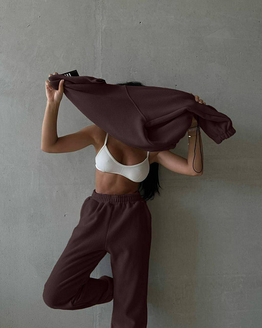 Теплий жіночий костюм з фліс-полару Одеса - фото 2