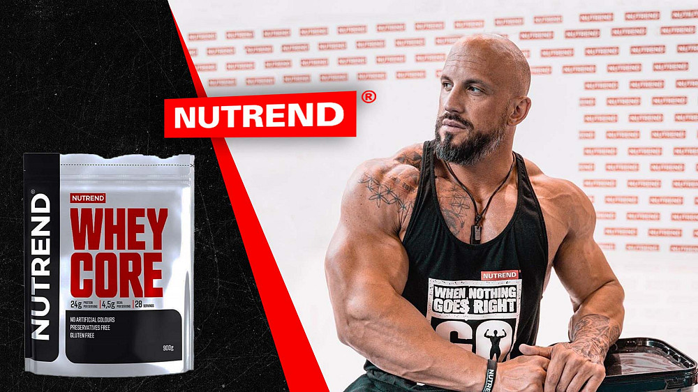 Протеин Nutrend Whey Core 900 g (Cookies) Луцк - изображение 3