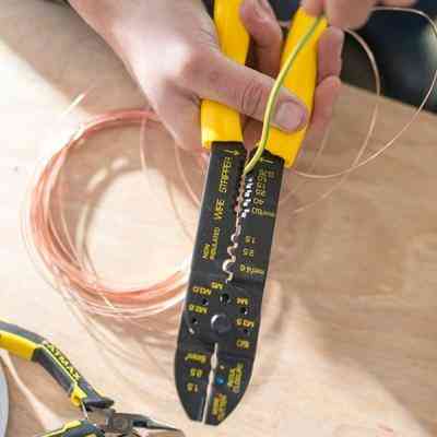 Клещи Stanley для обжима, L = 220 мм, d обж 1.5, 2.5, 6 мм (STHT0-75414) Винница