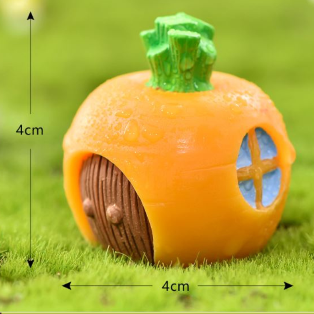 Набор миниатюрных зайчиков Морковный домик. 7 фигурок Одесса - изображение 9